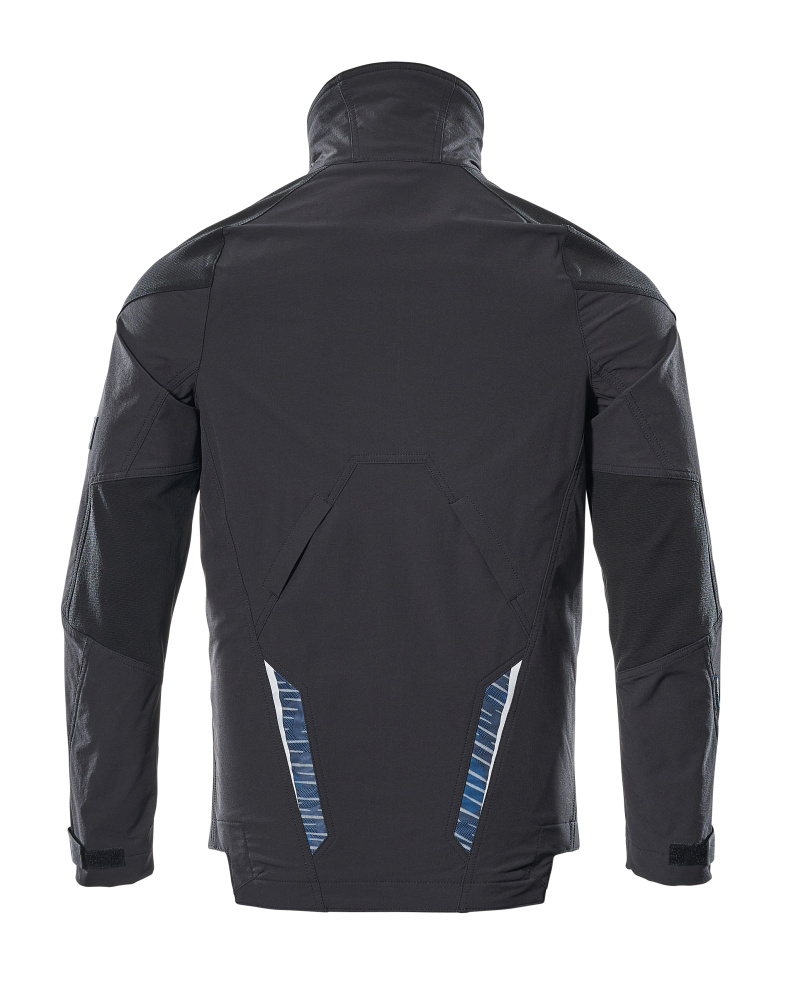 Jacke ADVANCED Schwarz/Dunkelpetroleum L