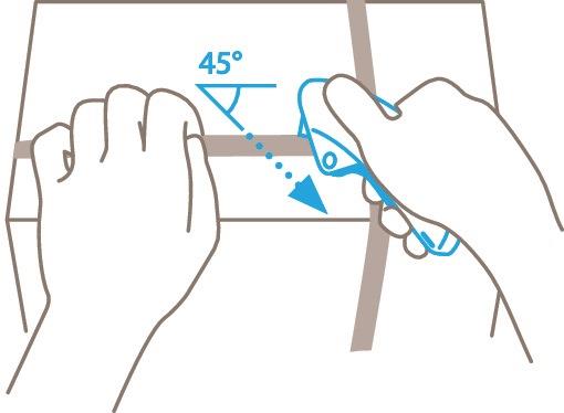 Sicherheitsmesser SECUPRO MERAK Länge 128 mm Breite 18 mm Höhe 50 mm Schnitttiefe 9 mm MARTOR