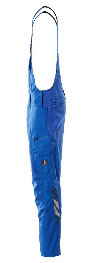 Latzhose mit Knietaschen ACCELERATE Azurblau 82C44
