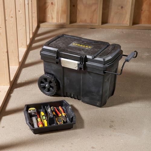 Montagebox fahrbar B610xT420xH400mm Ku.ausziehb.Teleskopgriff STANLEY