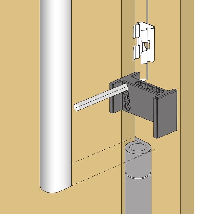 Anreisshilfe schwarz zu FSR 6000 Material Kunststoff PLANET