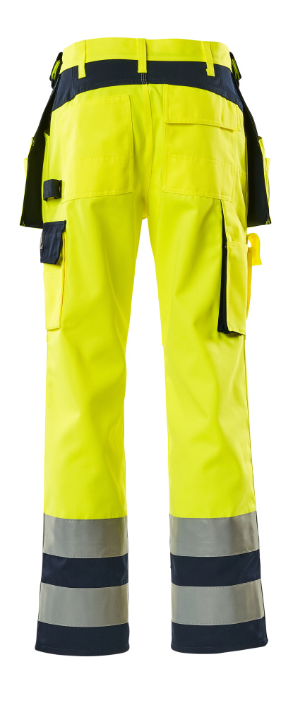 Hose mit Hängetaschen SAFE COMPETE Hi-vis Gelb/Marine 82C44