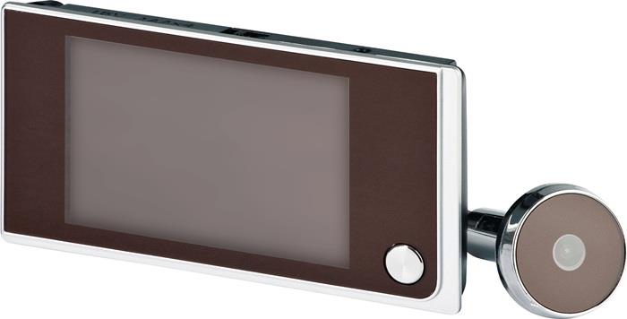 Digitaler Türspion 8991 Metall / Kunststsoff 120° 38 mm / 116 mm HERMAT