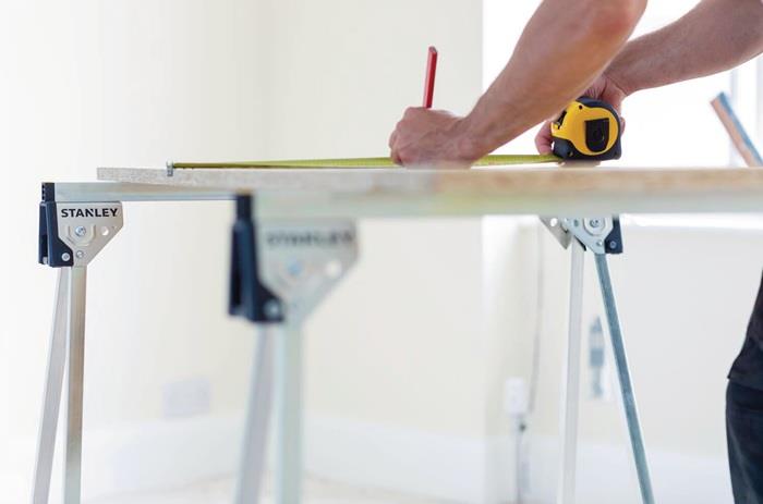 Unterstellbock Tragfähigkeit 450 kg L800xB210xH100 mm STANLEY