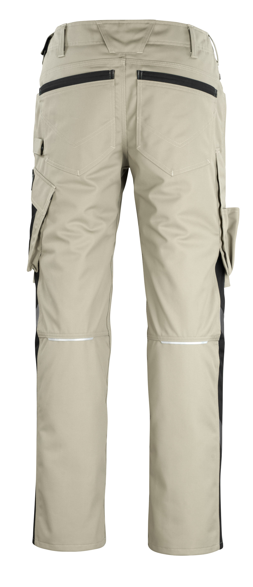 Hose mit Knietaschen UNIQUE Hellkhaki/Schwarz 76C54