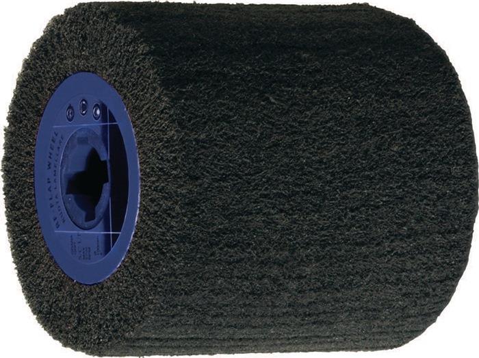 Satinierwalze Vlies Ø110xB100mm 19 mm 150 medium braun