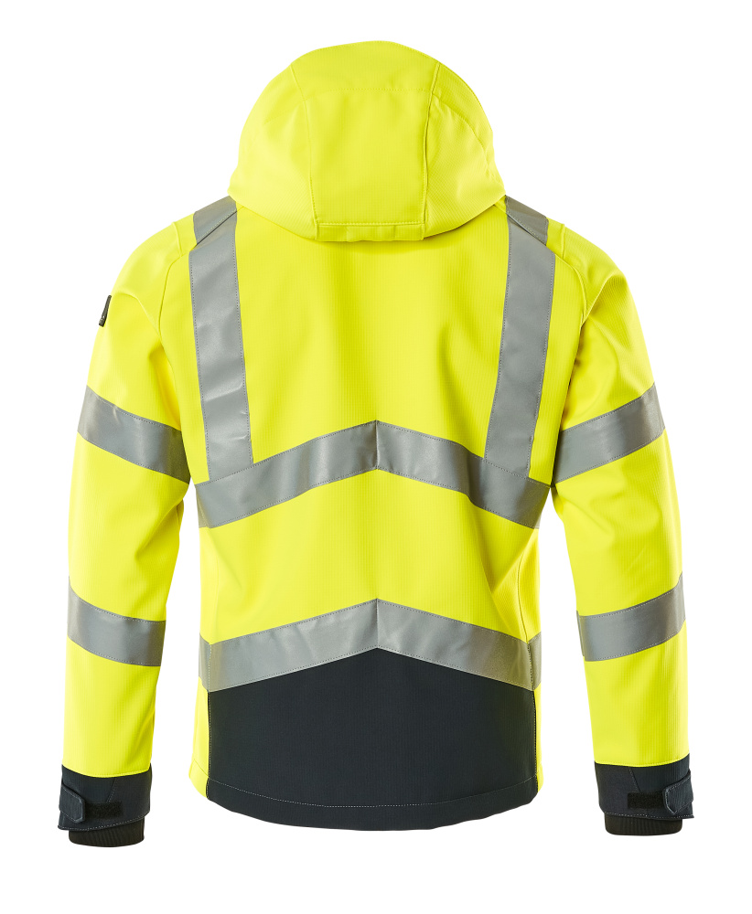 Softshelljacke SAFE SUPREME Hi-vis Gelb/Schwarzblau L