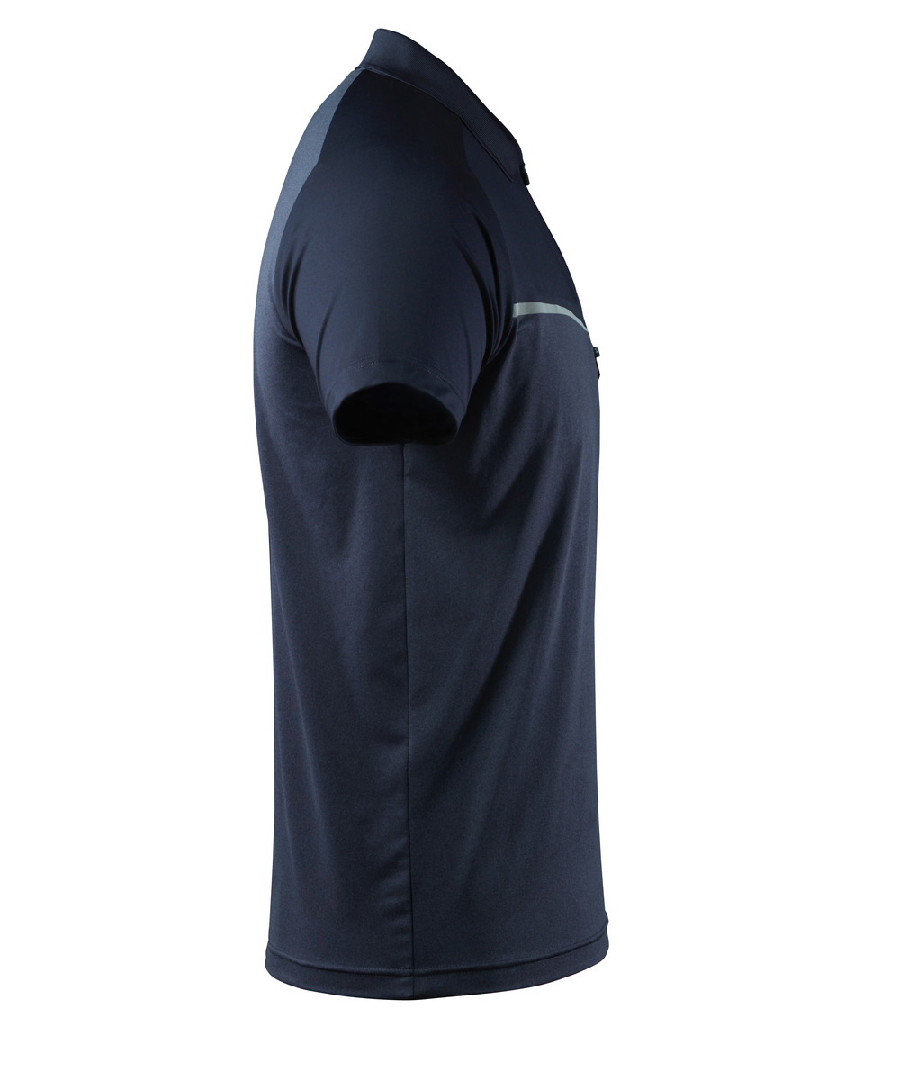 Polo-Shirt mit Brusttasche ADVANCED Schwarzblau 2XL
