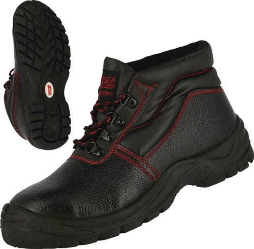 Sicherheitsstiefel BASIC STEP MID Gr.40 schwarz S3 SRC EN20345 Volleder NITRAS