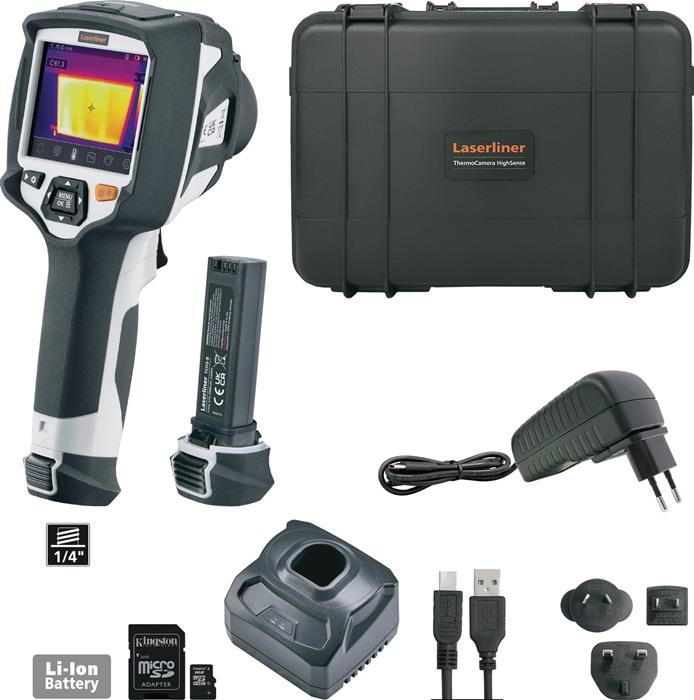 Wärmebildkamera ThermoCamera HighSense Pro 640 x 480 Pixel 384 x 288 Pixel -20°C - 150 °C LASERLINER