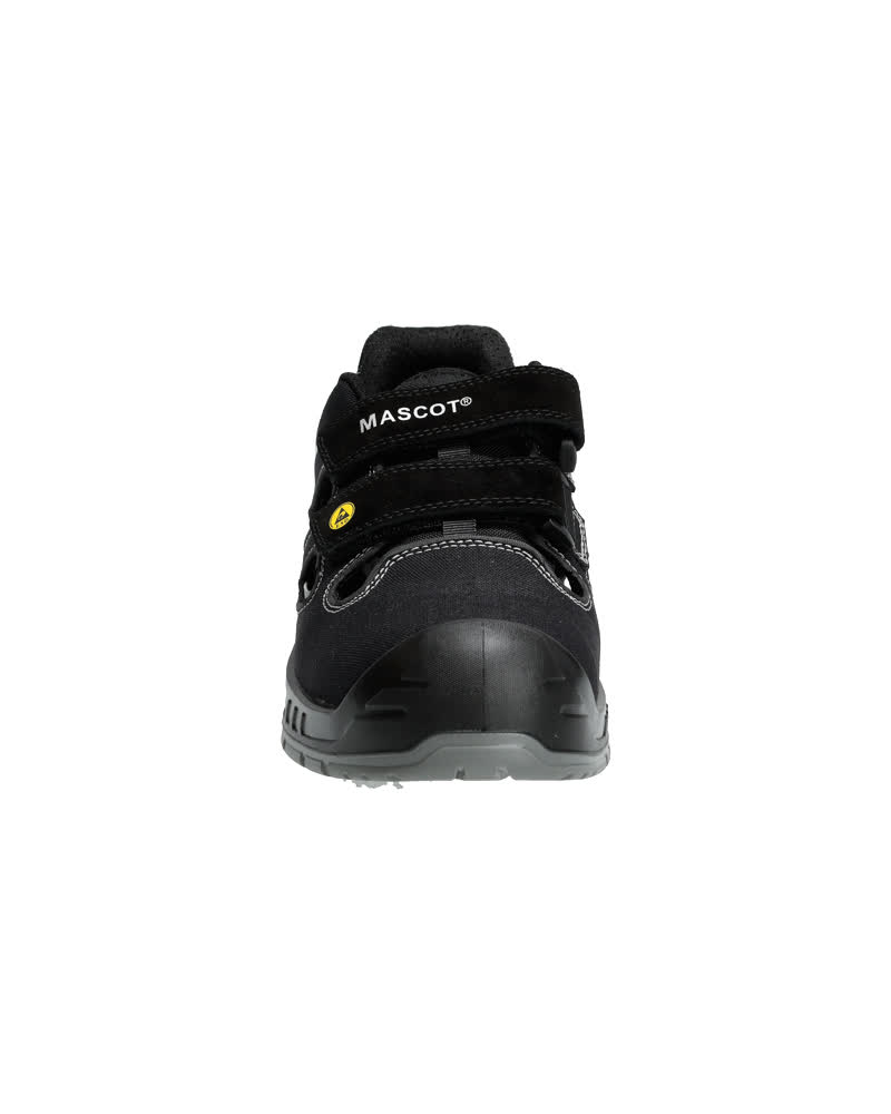 Sicherheitssandalen FOOTWEAR FLEX Schwarz/Silber 0840