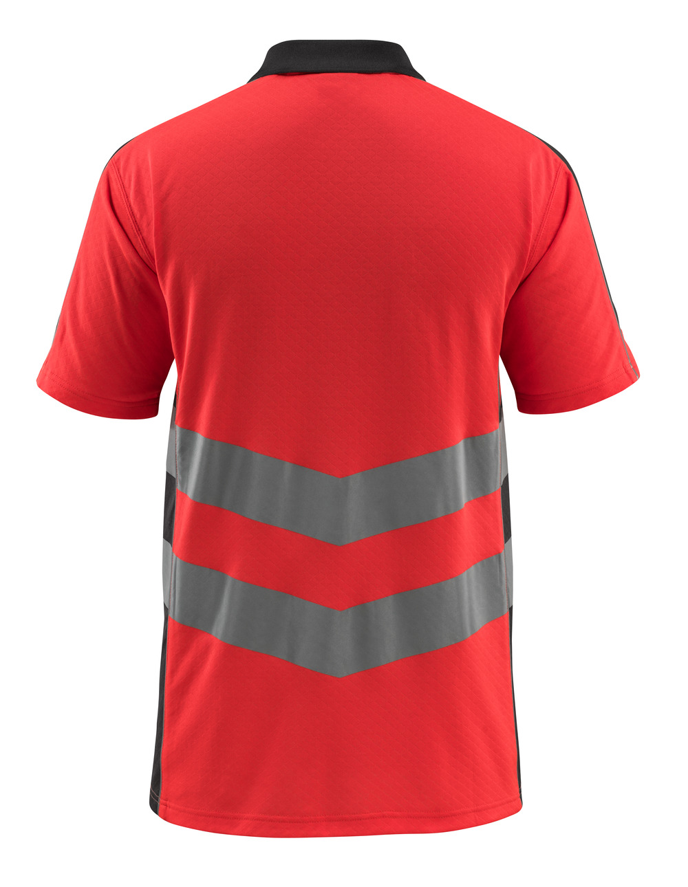 Polo-Shirt SAFE SUPREME Hi-vis Rot/Dunkelanthrazit 2XL