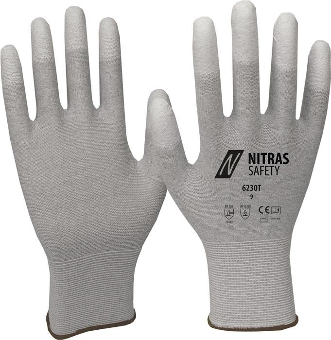 Handschuhe EN 388, EN 16350 PSA Kategorie II 10