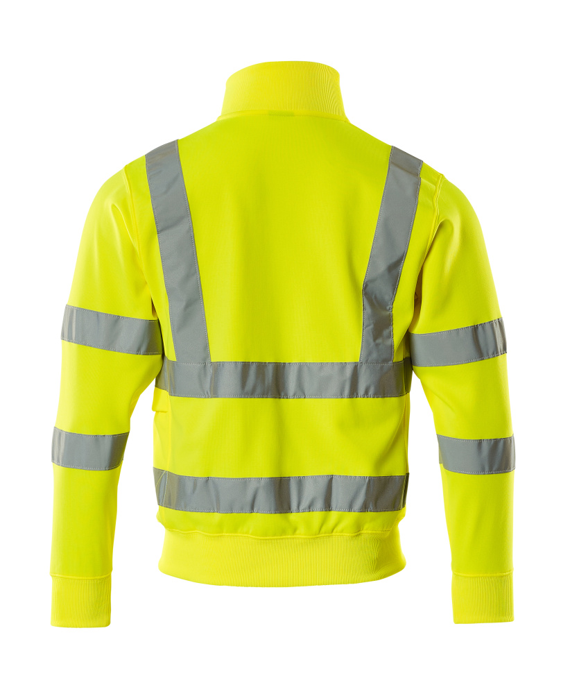 Sweatshirt mit Reißverschluss SAFE CLASSIC Hi-vis Gelb 3XL