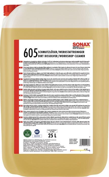 SchmutzLöser/WerkstattReiniger Konzentrat 25 l Kanister SONAX