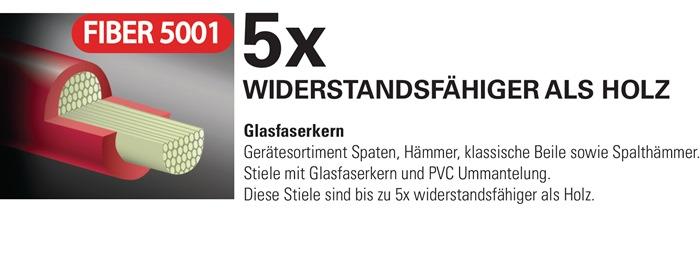 Gärtnerspaten Fiber 5001 mit T-Griff 285 x 180 mm POLET