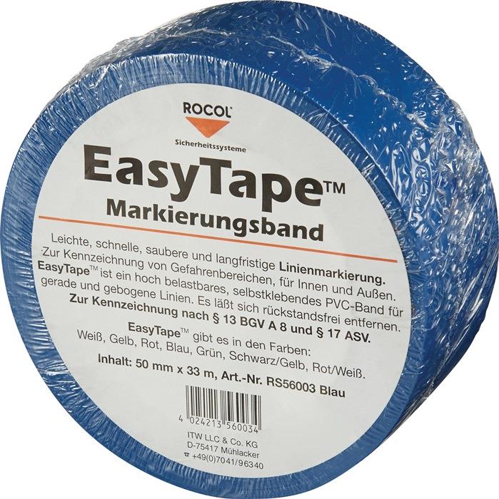 Bodenmarkierungsband Easy Tape PVC Rolle blau 50 mm 5012