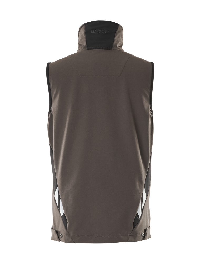 Weste ACCELERATE Dunkelanthrazit/Schwarz XL