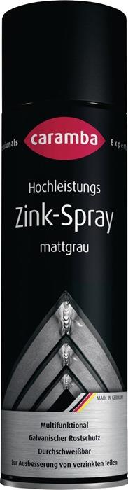 Zinkspray 500 ml mattgrau Spraydose CARAMBA
