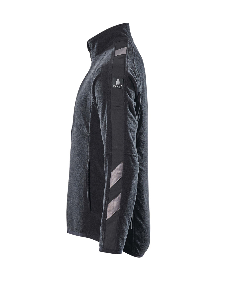 Fleecejacke UNIQUE Schwarz S