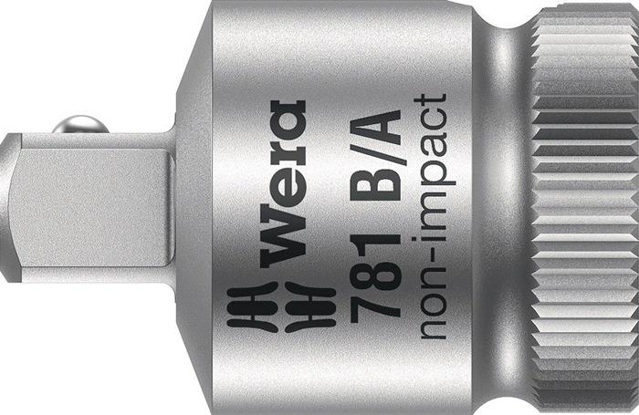 Vergrößerungsstück 781 B 3/8 ″ Antrieb 3/8 ″ Abtrieb 1/2 ″ Länge 35 mm WERA