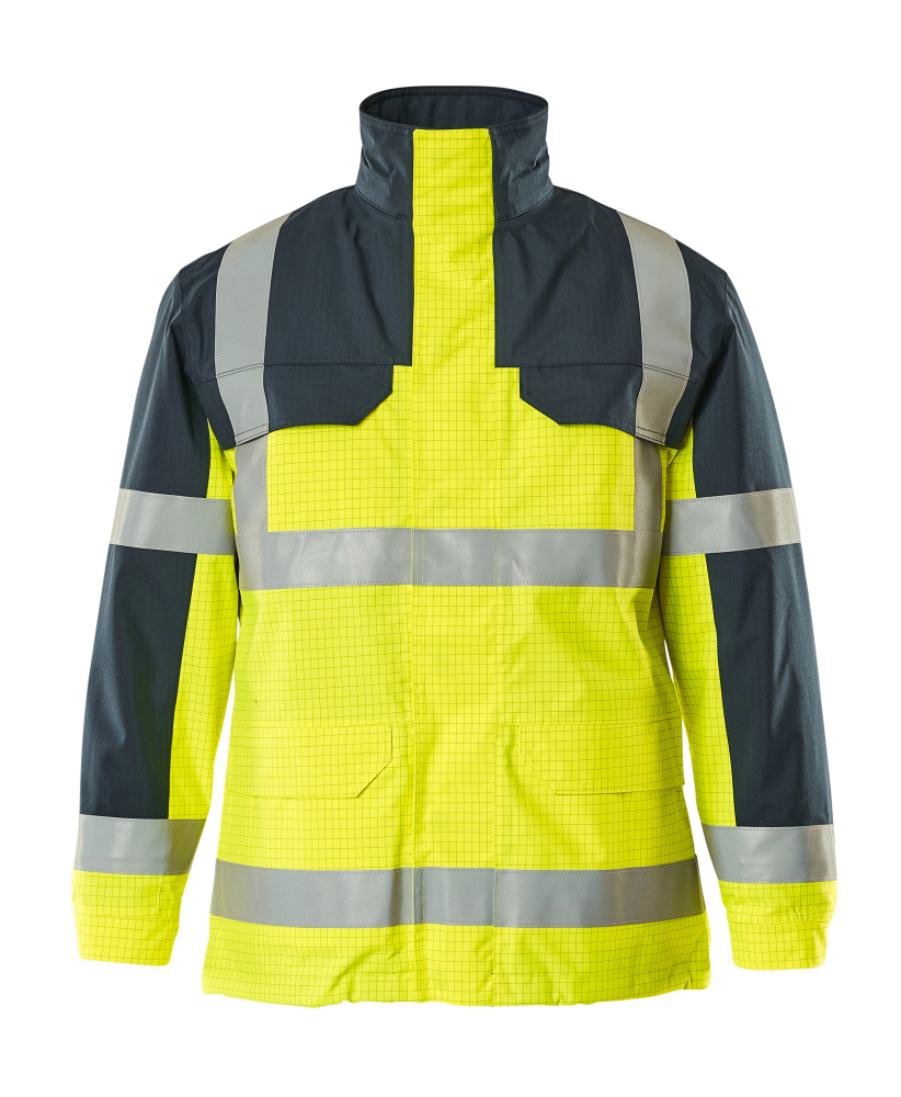 Parka MULTISAFE Hi-vis Gelb/Marine XL