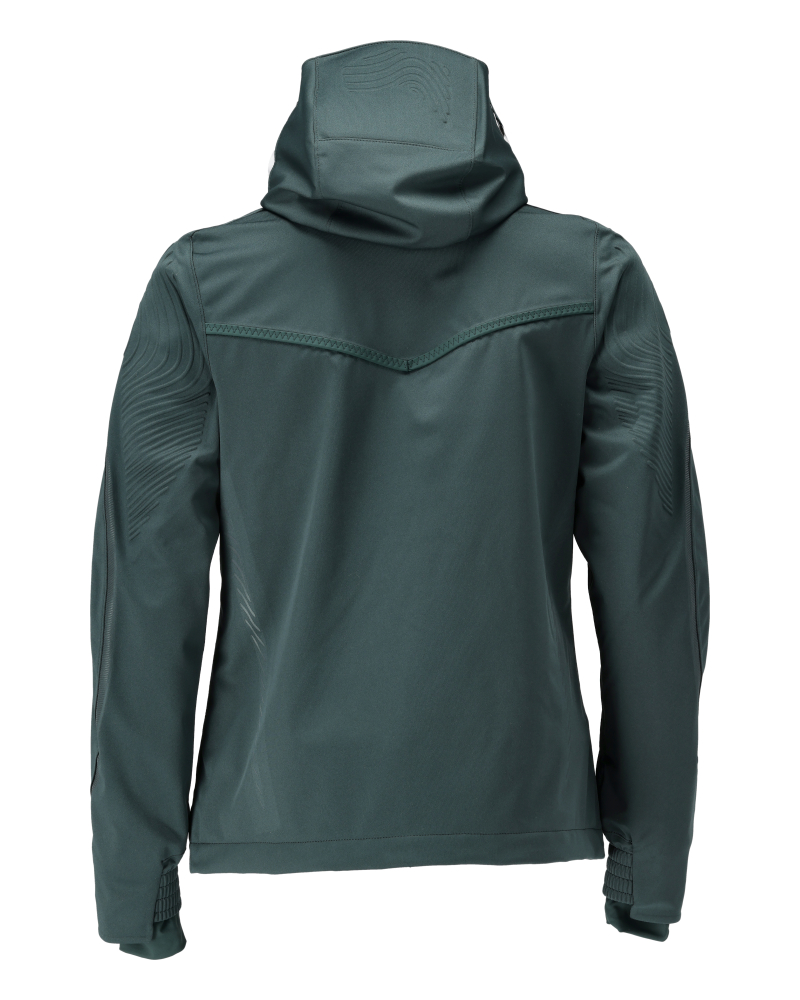 Damen-Passform Hardshelljacke CUSTOMIZED Waldgrün 4XL