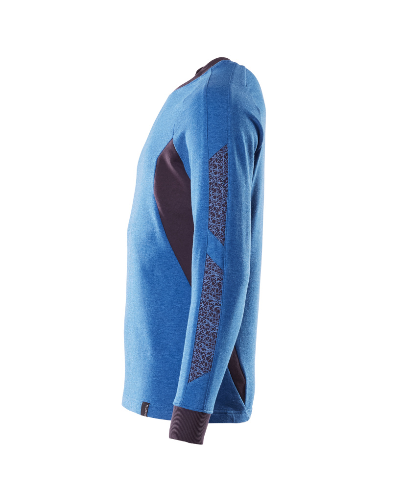 Sweatshirt ACCELERATE Azurblau/Schwarzblau 2XLONE