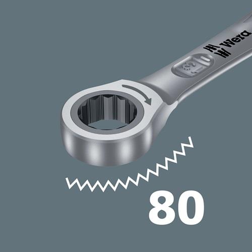 Maulringratschenschlüssel 6000 Joker Imperial SW 3/8 Zoll L159mm HF im Maul WERA
