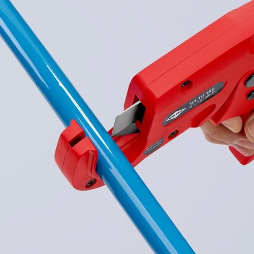 Rohrschneider f.Rohre D.6-35mm L.185mm Aluminium-Druckguss KNIPEX