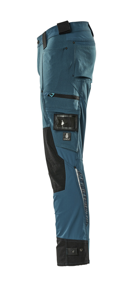 Hose mit Knietaschen ADVANCED Dunkelpetroleum 76C42