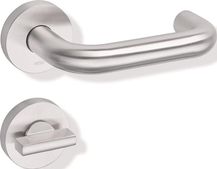 Frei-Besetzt-Garnitur 111XAH02.130 Edelstahl U-Form FBM DIN links / rechts HEWI