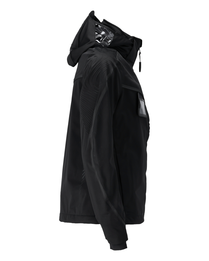 Damen-Passform Hardshelljacke CUSTOMIZED Schwarz 4XL
