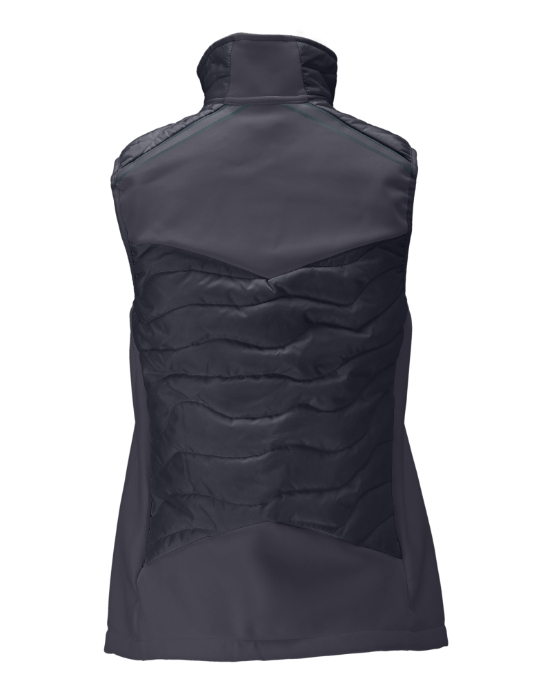 Damen-Passform Thermoweste CUSTOMIZED Schwarzblau 5XL