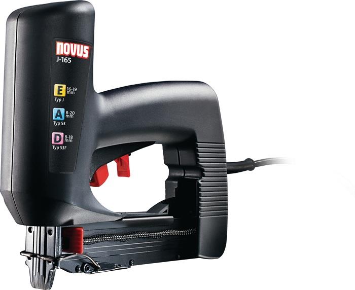 Elektrotacker J 165 EAD extra power 53 / 53F / J 8-20 / 8-18 mm / 16-19 mm NOVUS