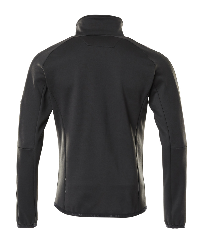 Fleecejacke UNIQUE Schwarz 3XL