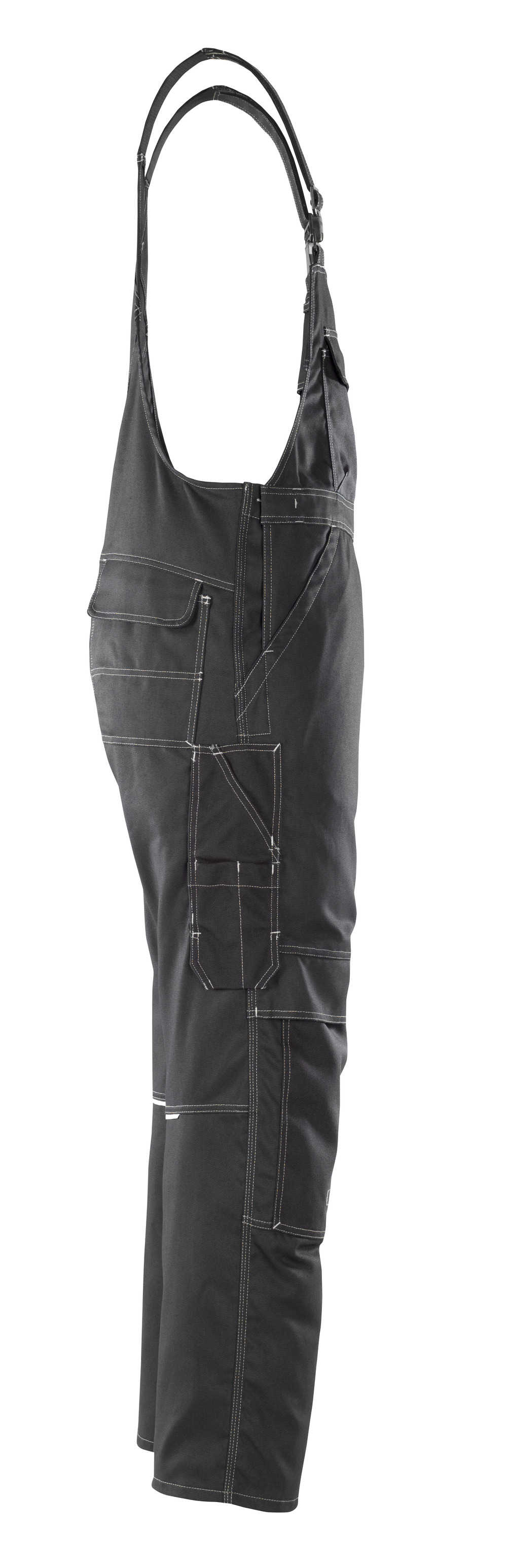 Latzhose mit Knietaschen HARDWEAR Schwarz 76C46