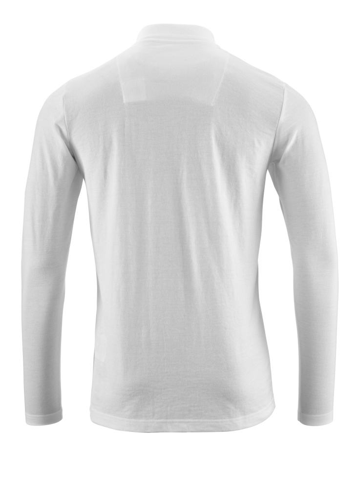Polo-Shirt, Langarm CROSSOVER Weiß 2XLONE