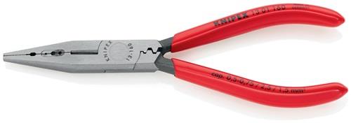 Verdrahtungszange L.160mm 0,5-0,75/1,5/2,5 mm² pol.Ku.-Überzug KNIPEX