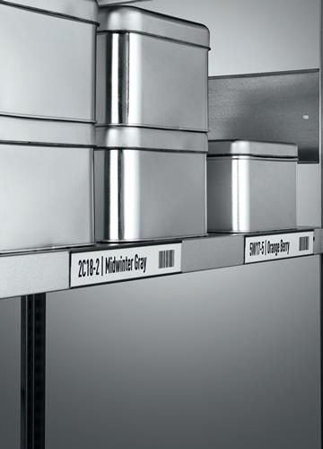Etikettenhalter B.200mm H.20mm S.3,0mm C-Profil magn.DURABLE