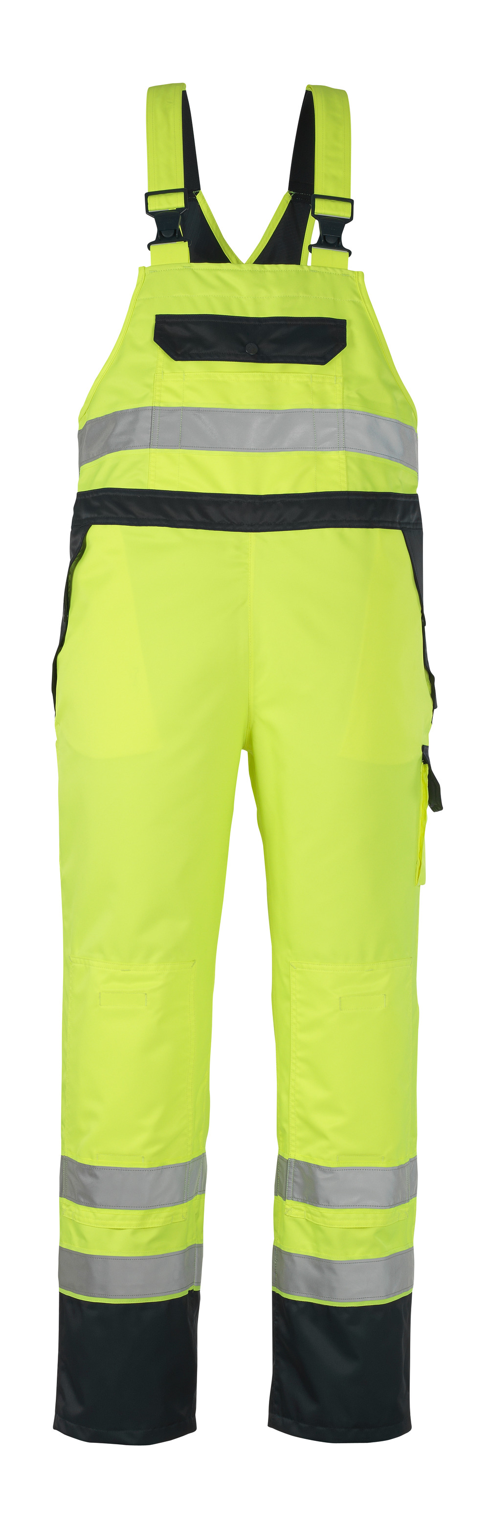 Überziehlatzhose SAFE IMAGE Hi-vis Gelb/Marine 3XL