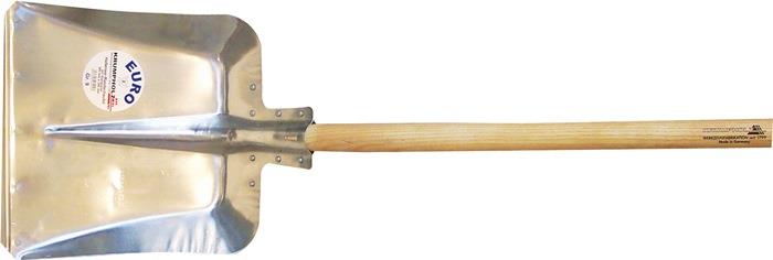 Hallenser Randschaufel Größe 9 380 x 380 mm Aluminiumblech KRUMPHOLZ