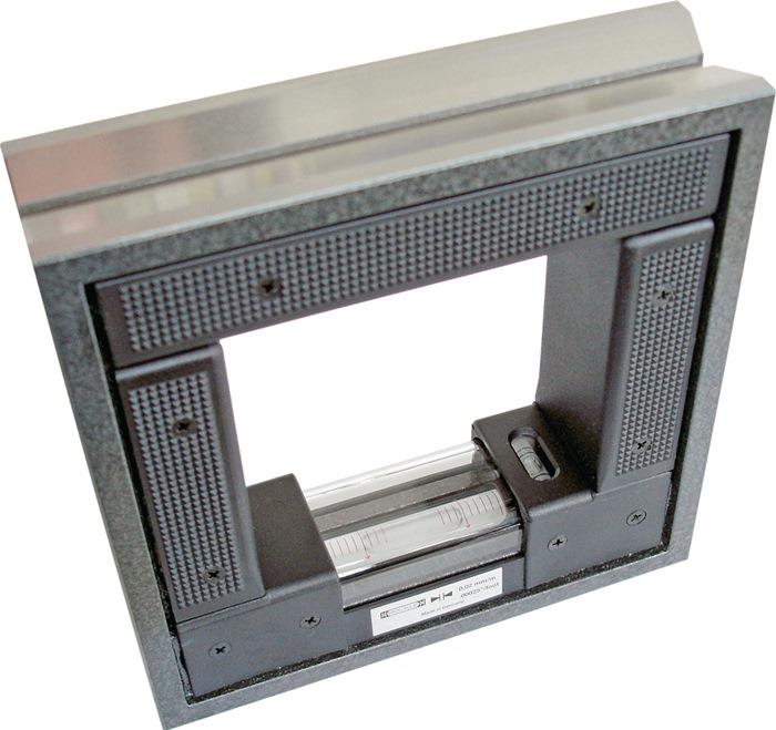 Rahmenwasserwaage DIN 877 0,02 mm/m 0,2 mm/m 150 x 150 x 42 mm