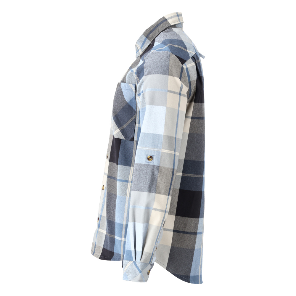 Hemd CUSTOMIZED Schwarzblau-kariert 3XL