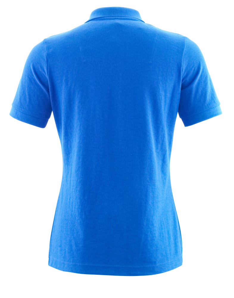 Damen-Passform Polo-Shirt CROSSOVER Azurblau 2XLONE