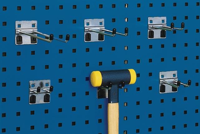 Doppelhaken Ø 6 mm passend für Lochplatten 5St./Btl. 150 mm