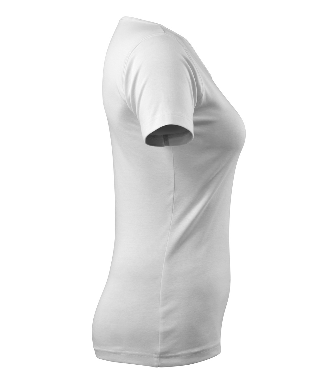 Damen-Passform T-Shirt CROSSOVER Weiß XS