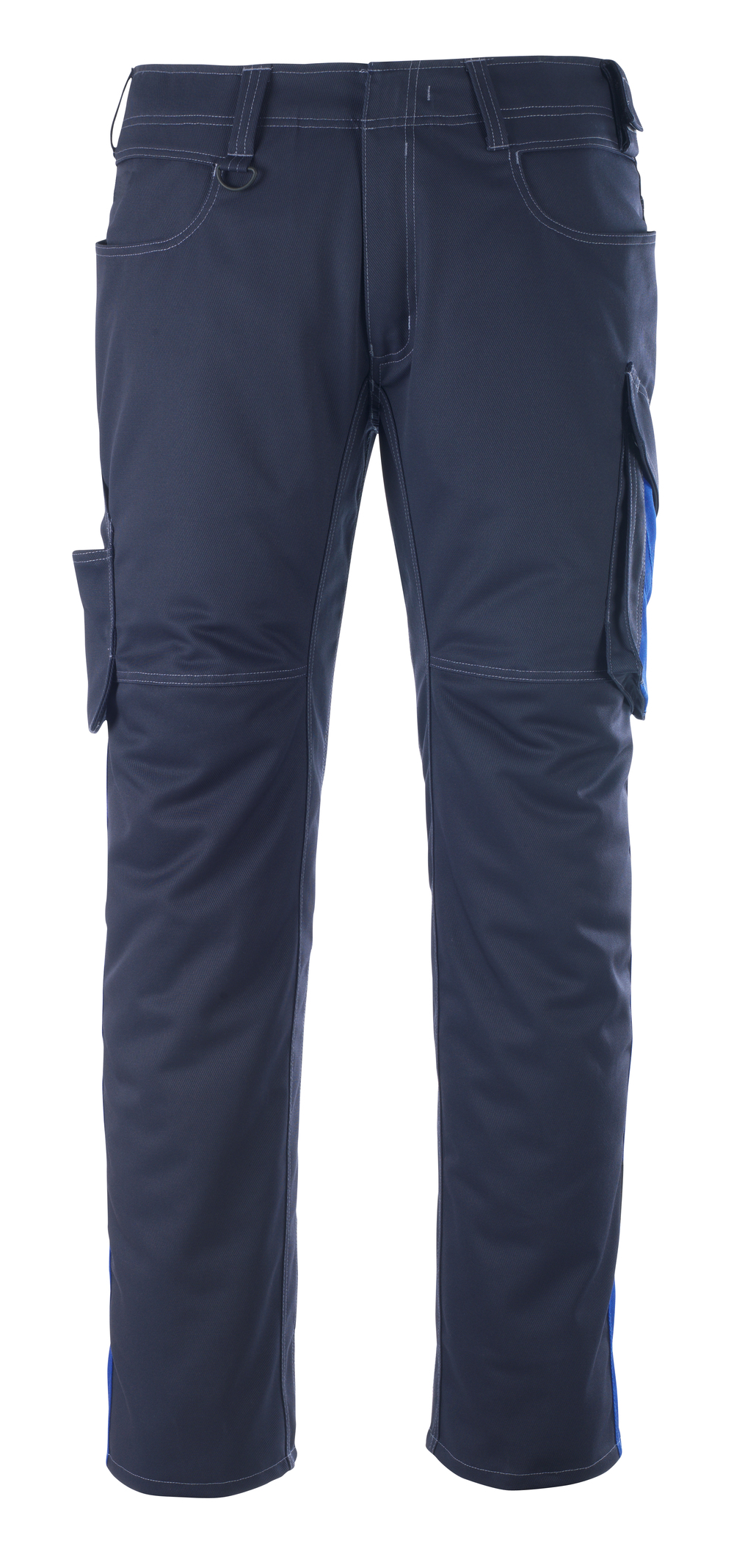 Hose mit Schenkeltaschen UNIQUE Schwarzblau/Kornblau 82C50