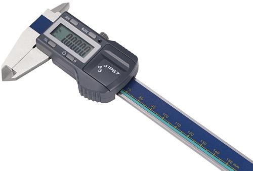 Messschieber DIN 862 IP67 150mm dig.m.Toleranzfunktion eck.TECWERK