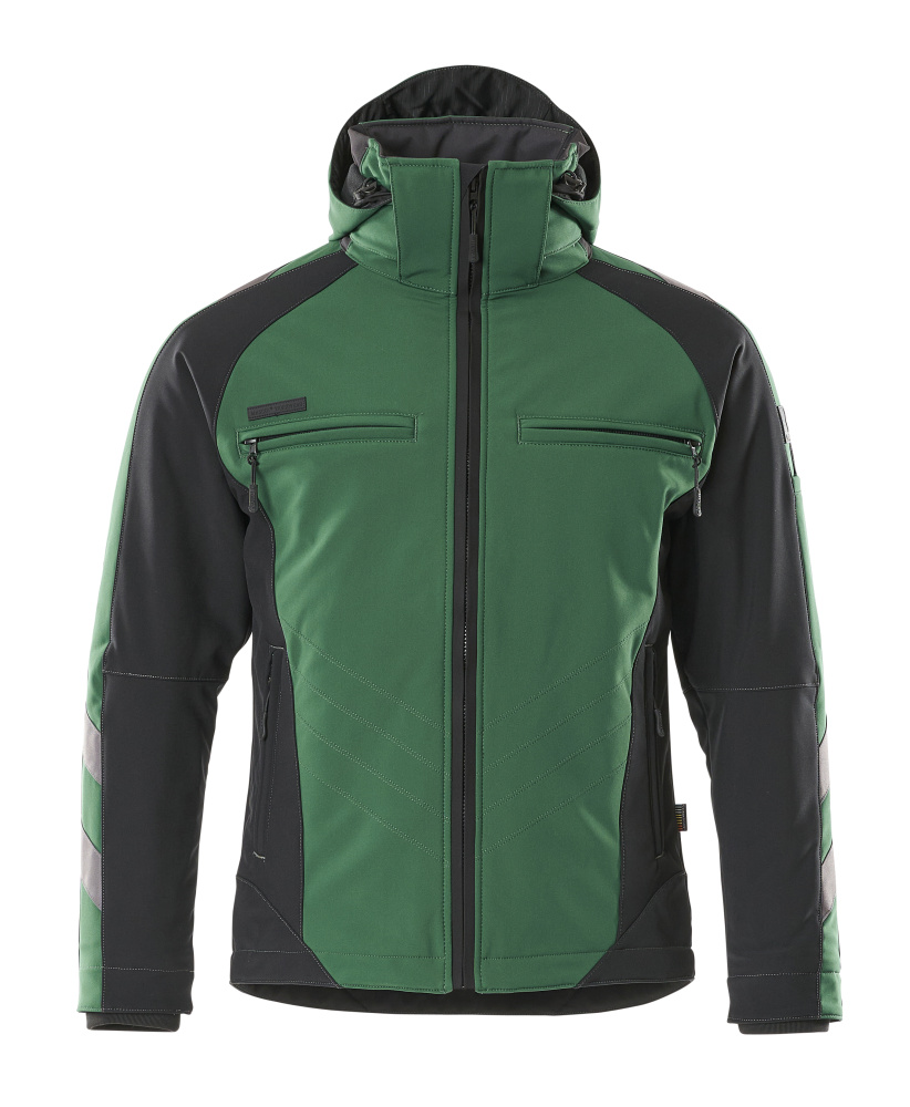 Winterjacke UNIQUE Grün/Schwarz L